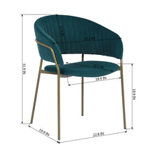 Load image into Gallery viewer, Mid-Century Modern Summerset Blush Dining Chairs for Kitchen
