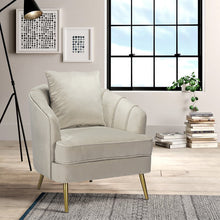 Load image into Gallery viewer, Fabric Cushion Leisure Chair for Living Room

