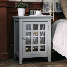 Load image into Gallery viewer, 26.4 Inch  Tall Nightstand in Grey
