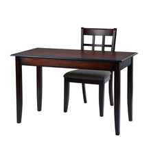 Load image into Gallery viewer, 2 Piece Rectangular Writing Desk Office Set with Chair
