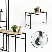 Load image into Gallery viewer, Scandinavian style mobile desk or console on castors - WAIKAIA TABLE
