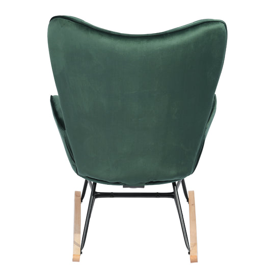 Epping Modern Rocking Fabric Armchair- HOMY CASA
