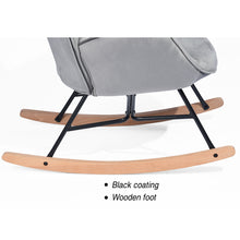 Load image into Gallery viewer, EPPING Modern Rocking Fabric Armchair- HomyCasa
