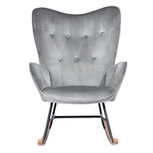 Load image into Gallery viewer, EPPING Modern Rocking Fabric Armchair- HomyCasa
