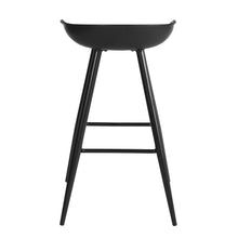 Load image into Gallery viewer, Modern Dining Room White PP seat Metal Leg Barstool
