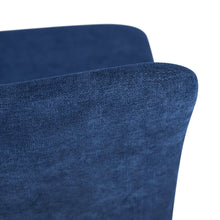 Load image into Gallery viewer, Modren Dining Chairs Set of 4,with Fabric Seat &amp; Back with Golden Legs for Dining Room
